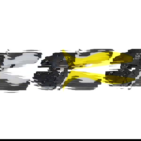 Crimpers; Crimper Type: Terminal ; Capacity: 10 - 22 AWG ; Handle Material: ABS ; Terminal Type: Standard ; Features: Thumb-Screws ; Ratcheting: Yes